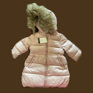 BABY GAP GIRLS PINK WINTER JACKET (NWT)